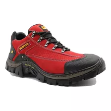 Bota Masculina Tenis Adventure 100% Em Couro Legitimo Top