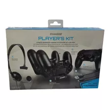 Players Kit Dreamgear Ps4 Acessórios Headset + Carregador