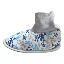 Pantuflas Pantubota Con Puño Estampadas 25/34 Niños Niñas