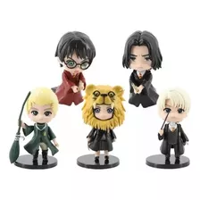 Set 5 Figuras Harry Potter Slytherin Hermione