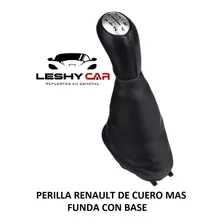 Perilla Renault Mas Funda De Cuero Logan, Sandero, Duster