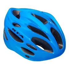 Capacete Gta Mtb Azul Ciclismo Sinalizador Original Inmold