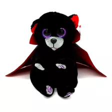 Ty Beanie Boos Pelúcia Vampiro Halloween Urso Bearla 15cm 