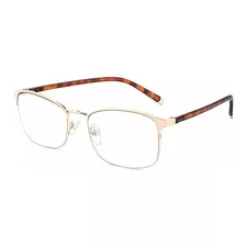 Lentes Progresivas Anti Luz Azul Flexible Computadora Gold