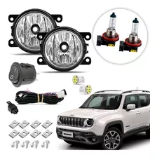 Par Farol Milha Jeep Renegade 2014/2020 Modelo Original