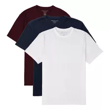 Paquete De 3 Camisetas Lisas American Eagle Para Hombre