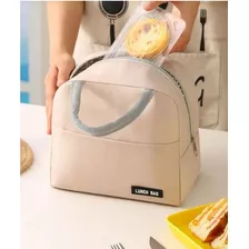  Lonchera Beige Vianda Bolso Para Comida 