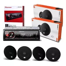 Estereo Pioneer Mvh-s215bt+2 Juegos De Bocinas 6.5 Pulgadas