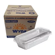 Assadeira Alumínio Wyda D10fs Bolo Inglês 650ml 50un 