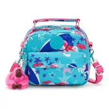 Bolsa Pequena Kipling Puck Estampa Space Unicorns