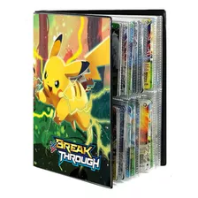 Álbum Pokémon Pikachu Floresta 240 Cartas