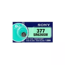 Bateria Sony 377 Botão Sr626sw Cartela 1 Un