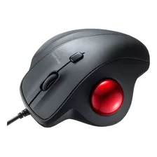 Mouse Negro Ergonomico Con Trackball 4 Niveles Dpi