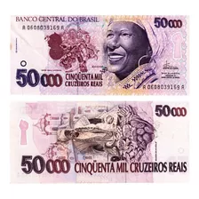 Cédula 50000 Mil Cruzeiros Reais Baiana C240 Fe Já C/ Frete!