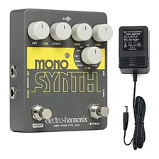 Electro Harmonix Guitar Mono Synth Effects Pedal Incluye Fue
