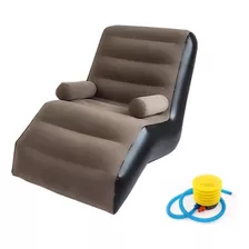 Sofá Inflable Con Reposabrazos Cómodo