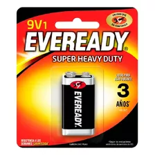 Pila Bateria Eveready Carbon 9v1 Extra Duracion