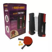 Sensei Set Instant Ping Pong 2 Paletas + 3 Pelotas + Red