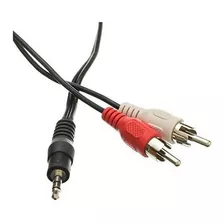 C-e 3.5mm Stereo Male A Dual Rca Cable De Audio Macho (derec