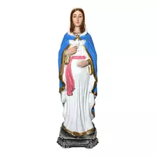 Virgen De La Dulce Espera O Esperanza 30 Cm De Resina