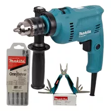 Rotomartillo Makita M0801b 5/8 A 1/2 +kit De Brocas + Maleta