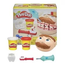 Brinquedo Massinha De Modelar Colorida Play Doh Dentista 