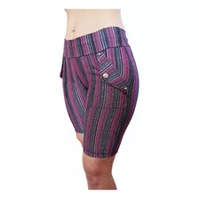 Shorts Feminino Para Corrida Com Bolsos Lycra Moda Esportes.