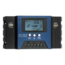 Controlador De Carga Solar Mppt 100a 12/24v, Auto Focus, Usb