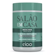 Eico Máscara Salão Em Casa Cachos Definidos Creme Capilar Tratamento Hidratação Sem Sal 1kg Cabelos Cacheados Crespos E Ondulados