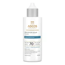 Adcos Fotoproteção Diária Fluid Incolor Fps 70 - Protetor So