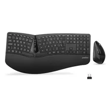 Perixx Periduo-605 Es Pack De Teclado Ergonómico Inalámbrico