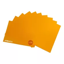 Papel Color Plus Jamaica A4 180g Massa Colorida 50 Un