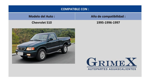 Par Espejo Chevrolet S10 1995-95-1996-96-97-1997 Manual  Foto 4