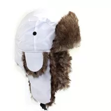 Gorro Ruso Trapper Con Orejas Invierno Aviador De Lona 