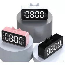Bello Y Practico Reloj Despertador Corneta Bluetooth 