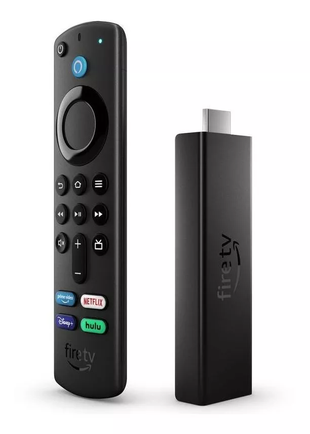 Fire Tv Stick 4k Max Wifi 6 Control Remoto Por Voz Gen 2021 Color Negro