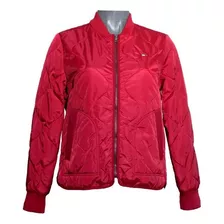 Chamarra Tommy Hilfiger Roja Mujer Casual Moda