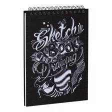 Sketchbook Para Desenho 100 Páginas 50 Folhas 18x25cm 180g