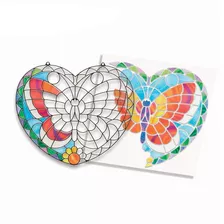 Vitral Melissa & Doug Fácil - Borboleta