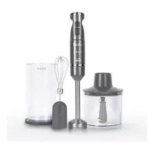 Mini Pimer Mixer Licuadora De Mano 3 En 1 Varilla Acero Inox