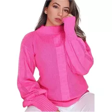 Blusa De Frio Feminino Tricot Inverno Roupa De Frio Bl01