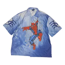 Camisa Vintage Spider Man Tam Xl Rara 