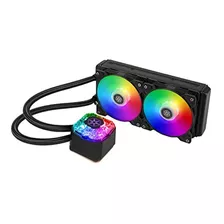 Silverstone Icegem 240p, Enfriador Liquido Aio Argb De 240