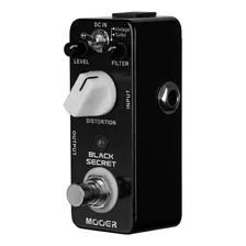 Pedal De Distorción Black Secret Mooer Color Negro