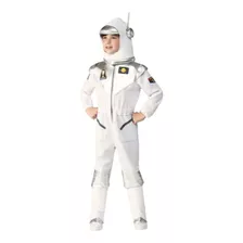 Fantasia Astronauta Infantil Menino Com Capacete Pomoção