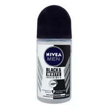 Desodorante Roll-on Nivea Men Black&white Invisible Com 50ml