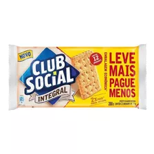 Biscoito Club Social 288g Integral Tradicional