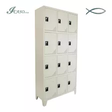 Locker Nuevos 12 Espacios-aldaba Para Candado Precio Mas Iva