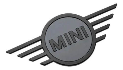 Emblema Cofre Cajuela Mini Cooper F55 F56 Negro Mate 2014+ Foto 2