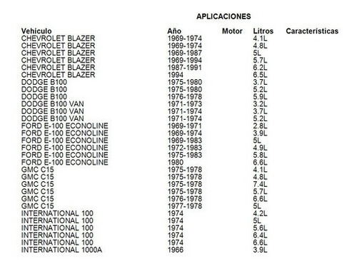 Soporte Flecha Gmc Safari 1986 4.3l Anchor Foto 8